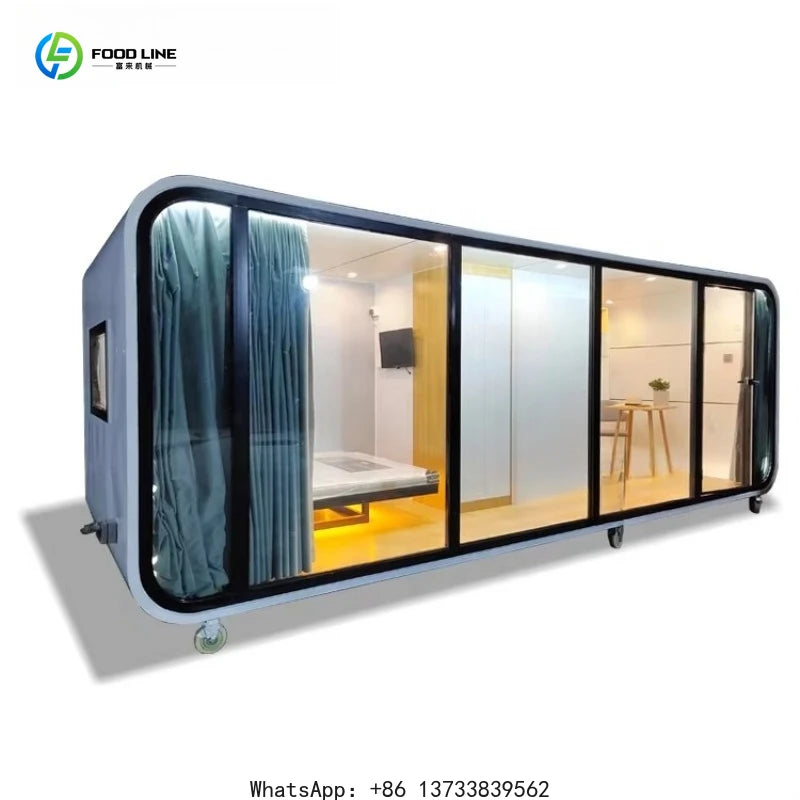 Customized Mobile Container Kitchen Restaurant Food Kiosk Container Frame Fast Food