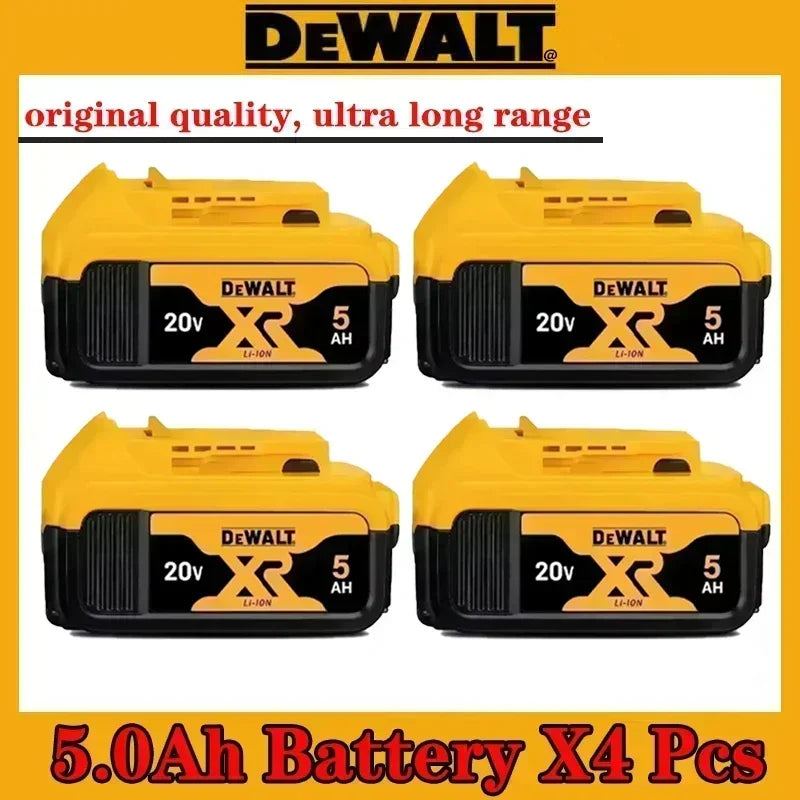 Original DEWALT battery，20V,，6AH， rechargeable lithium-ion battery， DCB115， DCB118,，Dewalt tool battery, dewalt ，DCB1104 charger