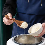 Cooking Tool Sets, Wooden Kitchen Spoons Toolset Wooden Cooking Utensils Spatula, Soup Ladle, Rice Scoop