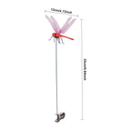4/8/32Pcs Simulation 3D Dragonfly Clip Lifelike Outdoor Decor Realistic Bug Deterrents Fake Dragonfly Garden Decorative Clip
