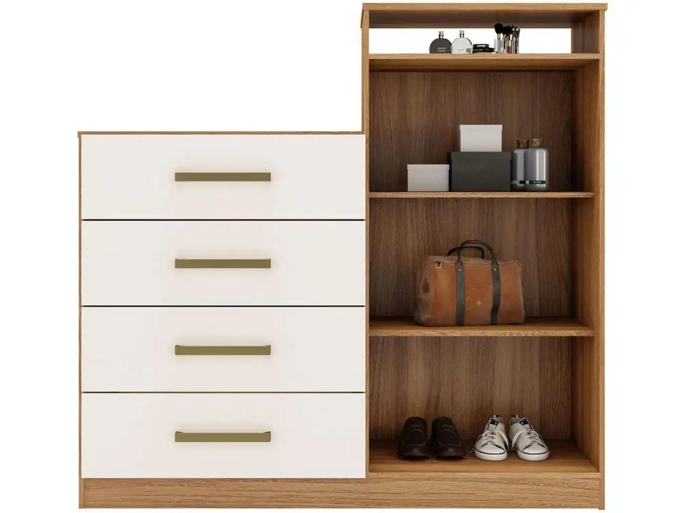 Demóbile Aurea 4 Doors Drawers 2 Doors Dresser