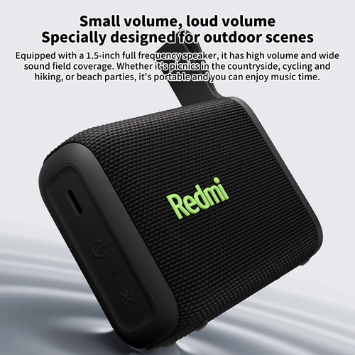 Xiaomi Redmi Portable Bluetooth Speaker Outdoor IP67 Stereo Powerful Sound  Box BT5.3 RGB Dual Pairing TWS Connectivity Colorful