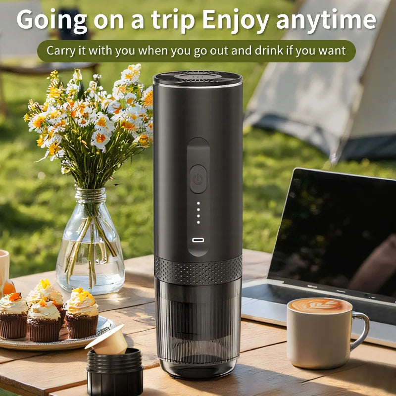 Wireless Capsule Coffee Machine Fully Automatic Italian Pump Pressure Wireless Heating Extraction Espresso Machine
