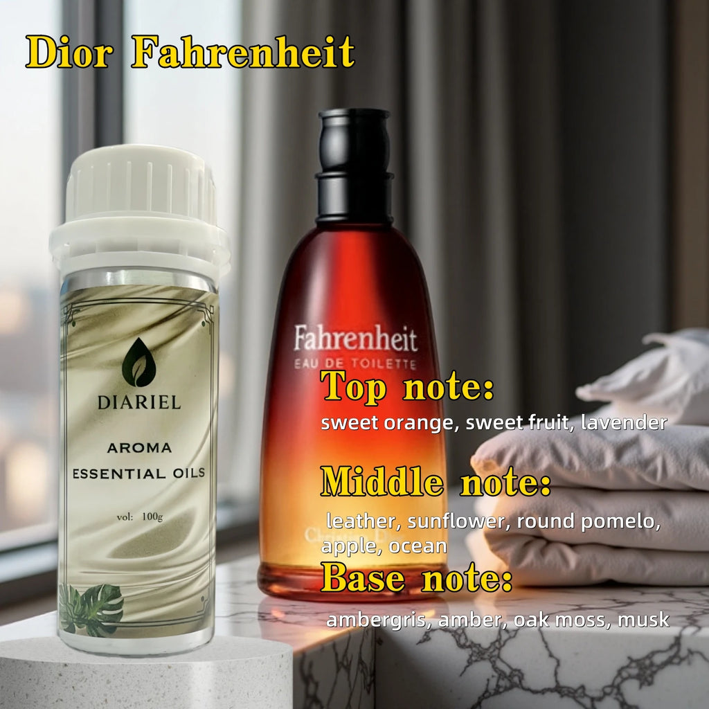 Diaurelle 100ML flower Aromatherapy For Diffuser Hotel Collection Fragrance Oil Pure Nature Plant Extract Aroma Essential Oil