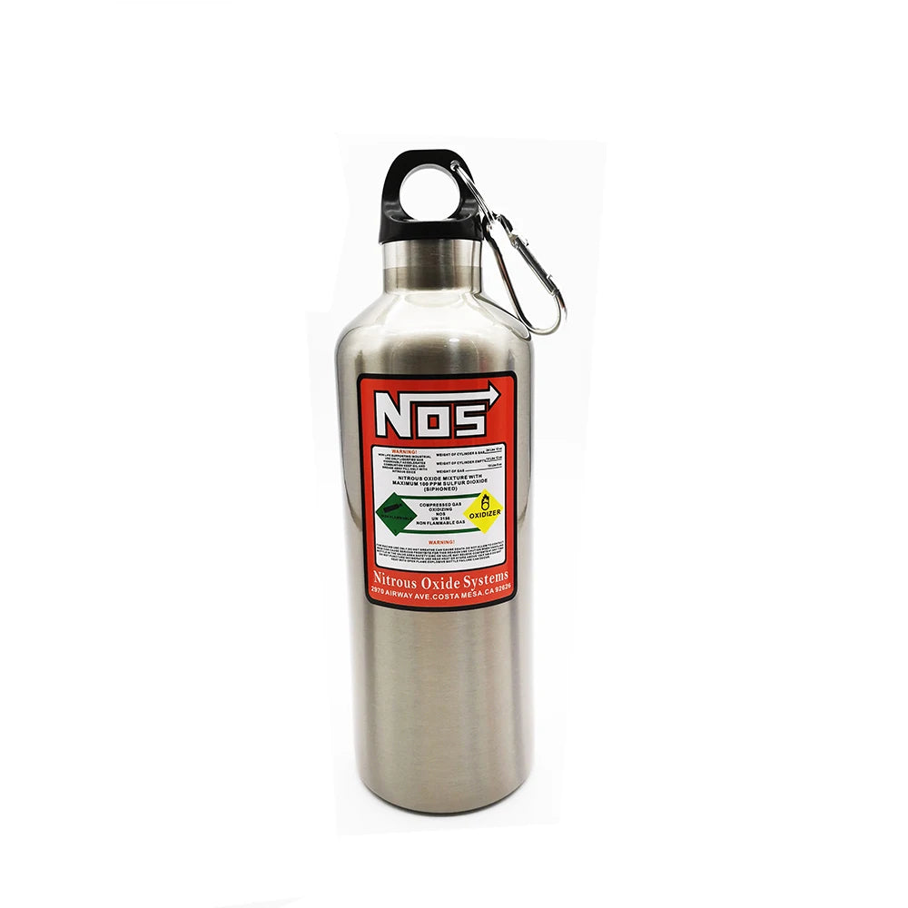 500ml NOS Nitrogen Bottle Car Insulation Cup Insulation Pot Modified JDM Racing Style Car Interior Decoration Accessories