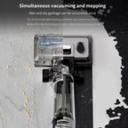 Redkey-W13 Wireless Wet and Dry Vacuum Cleaner, Multi-Surface Smart Cordless Mop, Floor Washer, Household Self-Cleaning