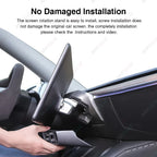 Newest for Tesla 2017-2024 Model Y Model 3 Swivel Holder Mount Highland Tilt Screen Rotating Bracket Kit Display Monitor Rotate