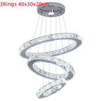 Crystal Pendant Lights Hanging Ceiling Lamps For Dining Room Nordic Modern Chandeliers For Living Room 2021 Indoor Lighting Home