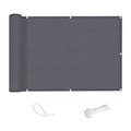 Balcony Privacy Screen Cover Fence Patio Waterproof Shade Cloth 70% UV Protection Shield Deck Shade Sail Garden Porch Pool Decor