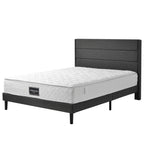 Spring Core Mattresses 90x200×25cm ,7-Zone Cold Foam Mattress,100%Oeko-Tex Certified, Quilted Microfiber Cover Topping,H3