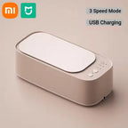 Xiaomi MIJIA Ultrasonic Cleaning Machine High Frequency Vibration USB Charging Battery 360°Jewelry Glasses Watch Ring Cleaner