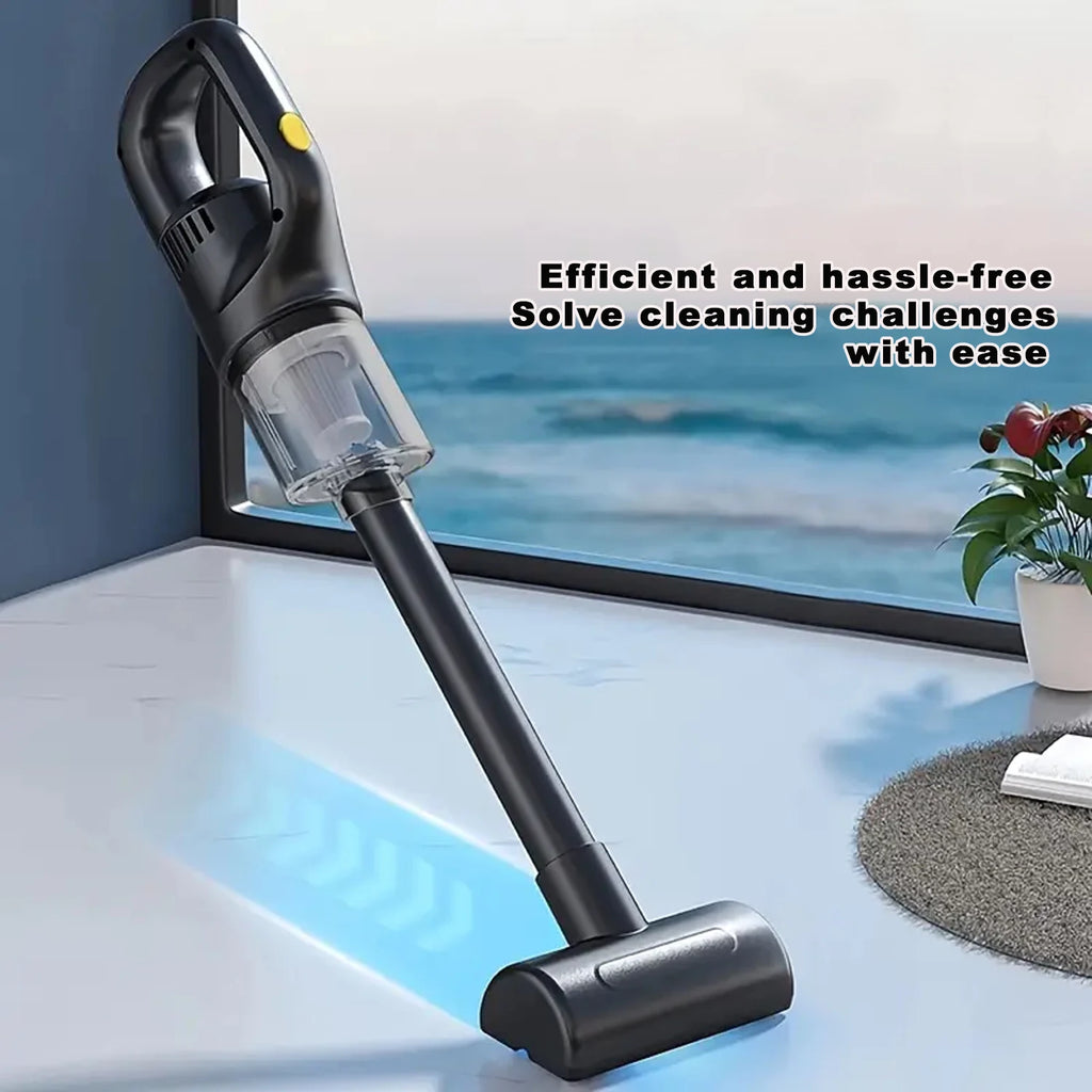 5KPa Cordless Mini Vacuum ， Rechargeable for Pet Hair, Dust in Home, Car & Office. Strong Suction for Sofa & Auto Detailing