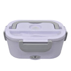 Portable Electric Food Warmer Heater, 12-24V 110/220V Lunch Box For Home Car Use, Food Container Rice Container Dinnerware Sets