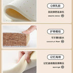Coconut latex mattress cushion for home bedroom thickened bed mattress for student dormitory single room tatami hard mat