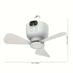 Portable Ceiling Fans 8000mAh Outdoor Camping Fan Tent Ventilator Cool