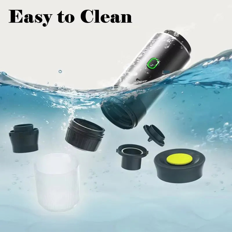 Multifunctional electric espresso machine portable coffee machine capsule coffee machine small wireless heating coffee machine