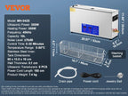 VEVOR 2-30L Ultrasonic Cleaner Digital Ultrasound Cleaning Machine with Upgraded Degassing and Gentle Mode for Jewelry Glasses