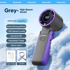 KINSCOTER Outdoor Foldable Turbo Fan - 3600mAh Rechargeable