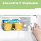 COMFEE' RCD50WH2(E) Mini Cafè fridge, small and silencer, single-piece door, for hotel applications