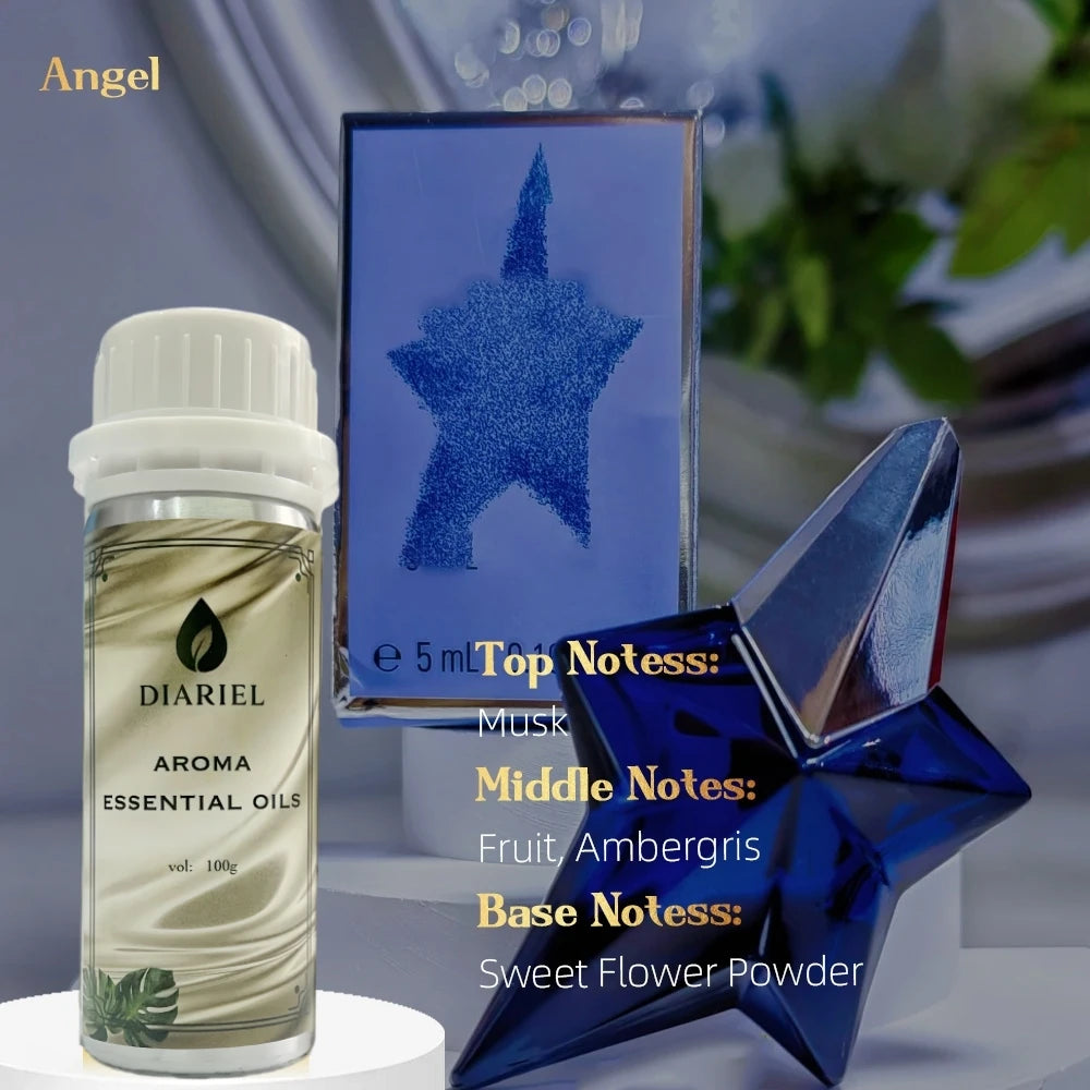 Diaurelle 100ML flower Aromatherapy For Diffuser Hotel Collection Fragrance Oil Pure Nature Plant Extract Aroma Essential Oil
