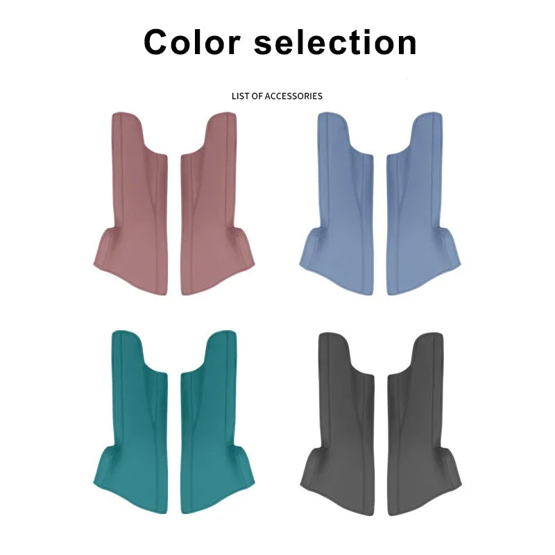 For Geely Monjaro Xingyue L Rear Second Seats Both Sides Leather Protective Pad Anti-scratch Protection Car Interior Accessories