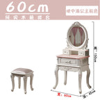 Indoor furniture Dresser Small 40/45/50/60cm Home Girls Bedroom Mini Narrow European Princess Powder Makeup Table