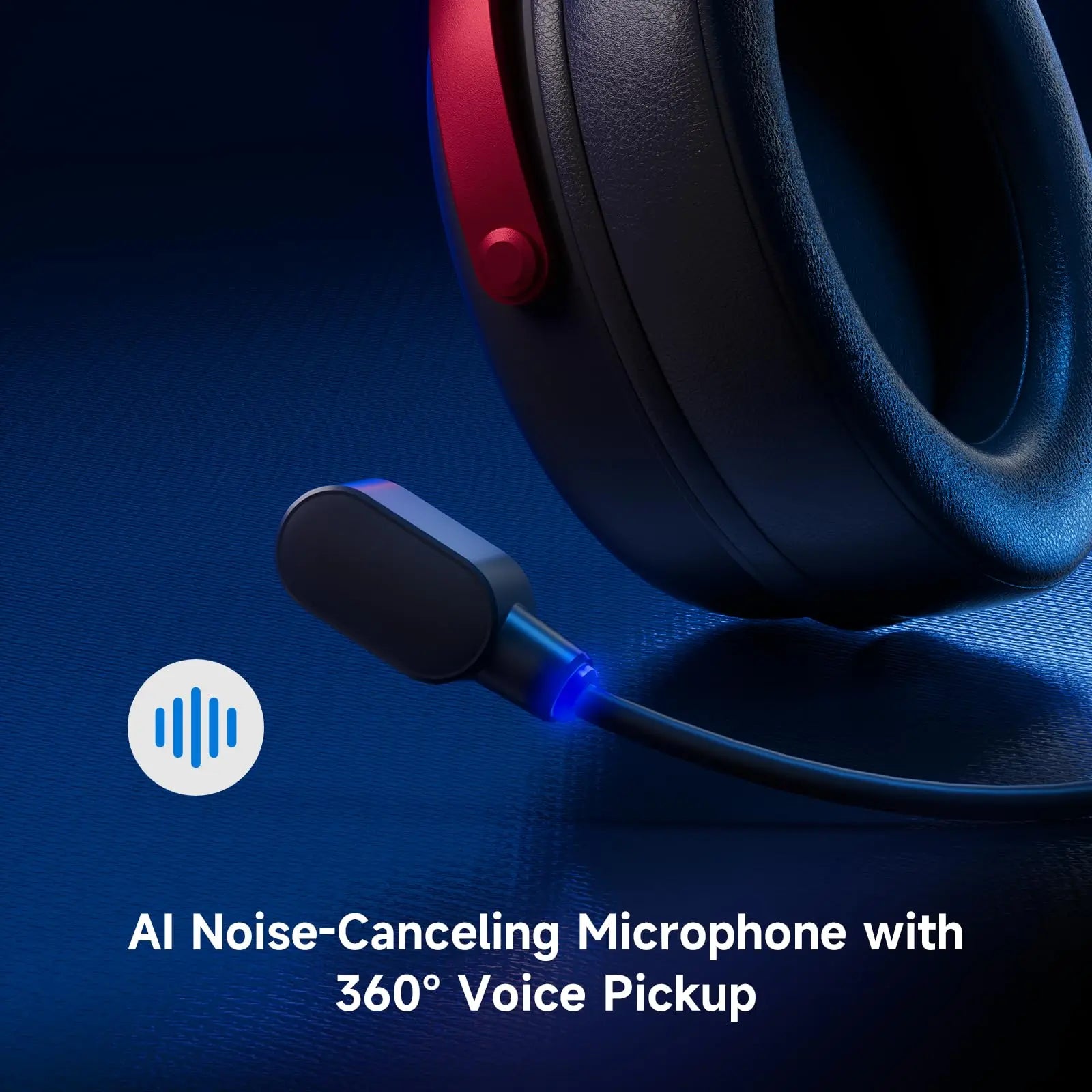 MCHOSE V9 Pro Gaming Wireless  Headset Surround Sound Headphones Noise Canceling Mic Low Latency Lightweight for PS5 PC SWITCH