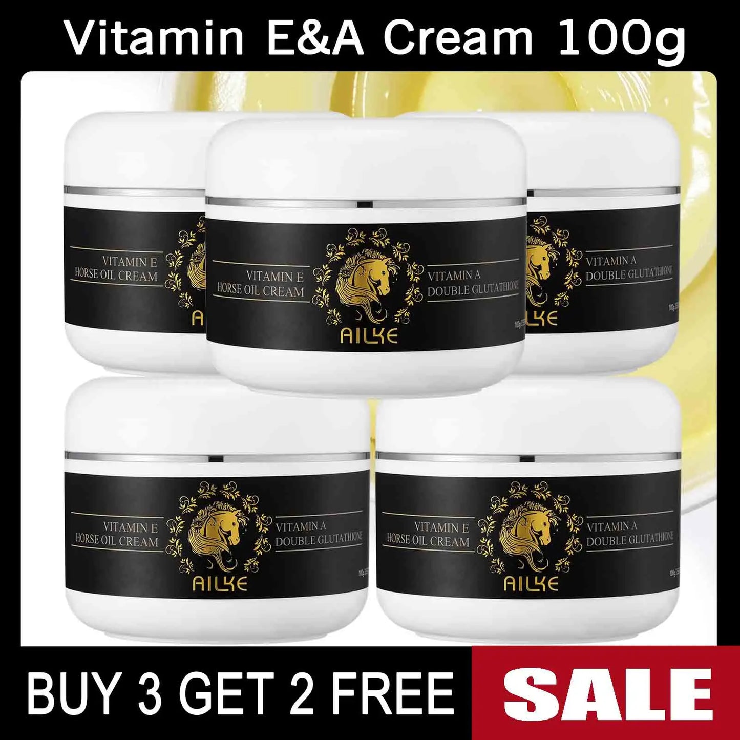 AILKE Collagen 5-in-1 Skin Care Kit - Face & Body