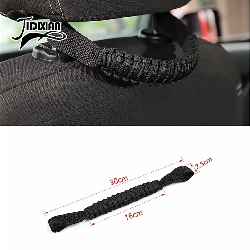 JIDIXIAN Car Seat Headrest Grab Handle for Jeep for Dodge for Ford F150 for Jimny for Chevrolet for GMC for Chrysler for 4Runner