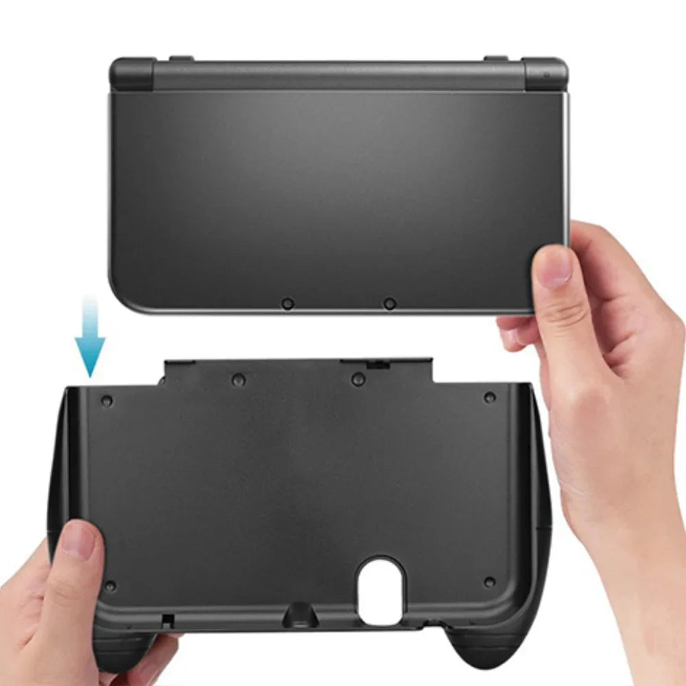 Hand Grip Handle Stand with Kick-Stand Protective Cover Skin Game Controller Case Hand Grip Holder for New 3DS XL LL