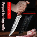 Kitchen knives, forged boning knives, professional high-hardness slaughter knives for the kitchen, Japanese chef's fruit knives