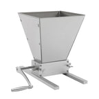 4L/1.06gal Grain Grinder Manual Crank Adjustable Granularity Stainless Steel For Milling Barley, Wheat, And Other Grains