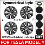 4PCS Hubcap 19Inch Wheel Caps Performance Original Car Replacement Wheel Cover Full Rim Cover For Tesla Model Y 2023 Accessories