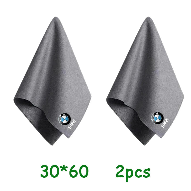 Microfiber Car Cleaning & Detailing Towels for BMW | E/F Series, M Models, X5 Compatible