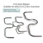30/50Pcs 4 Size Reusable Branch Limb Spreader Garden Yard Trees Branches Fixator Strong Fruit Tree Support Holder Vine Trainers