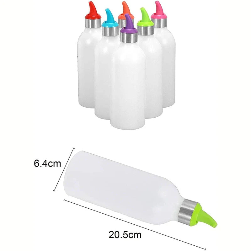 Kitchen Accessories Flavored Bottles Jam Vinegar Ketchup Mustard Cooking Tools Tableware Gravy Boats