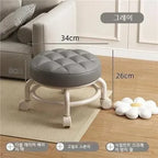 Pulley Stool, Household Universal Wheel, Silent Wheel, Rotating Floor Cleaning Pulley, Taking Children To Learn How To Walk