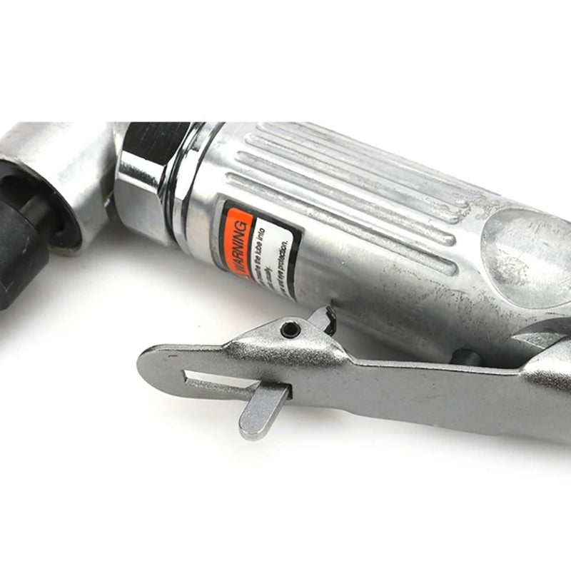 1/4 Air Angle Die Grinder 90° Pneumatic Grinding Machine Mini Poratble Cut Off Polisher Mill Engraving Tool With Sanding Discs