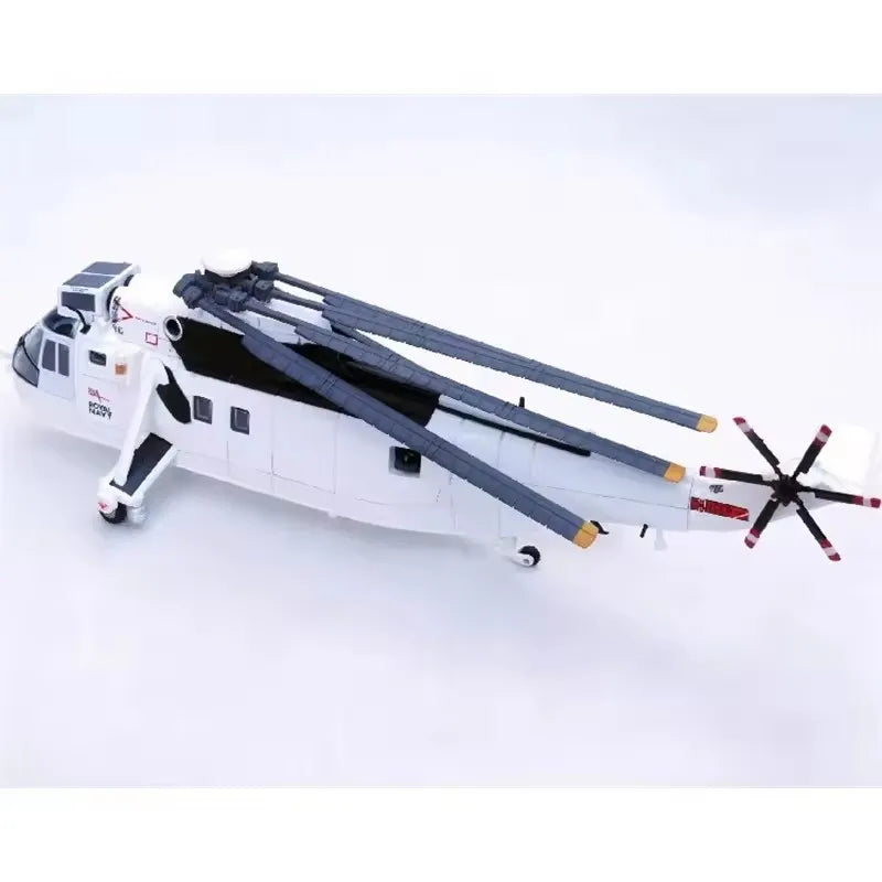 New 1:72 Scale Model United States Sea King Helicopter UN Diecast Aircraft Collectoin Decoration Display Toys For Fans Gifts