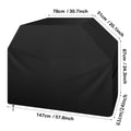 BBQ Grill Barbeque Cover Anti-Dust Waterproof Windproof Weber Charbroil Cover Outdoor Anti-UV Protective Large Barbecue Cover
