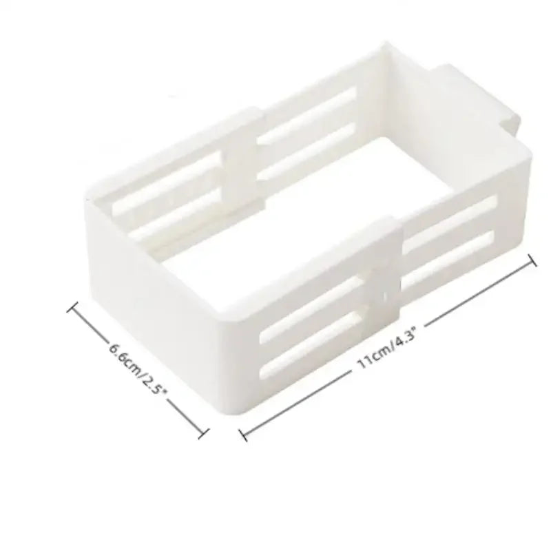 Kitchen bedroom storage solution side refrigerator door partition buckle organization accessories, space management