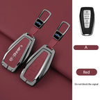 Alloy Car Key Cover Case for Geely Coolray X6 geometry c Emgrand Global kulrey Hawk GX7 okavango smart Remote Car Accessories