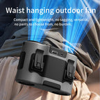 20000mAh Portable Waist Fan Outdoor Hanging Neck Fan with Power Bank 5