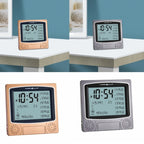 Desk Clock Islamic Azan Alarm Clock Desktop Prayer Reminder Clock HA-4010 Bedside Decorative Living Room Home Decoration