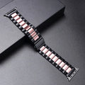 Stainless Steel Apple Watch Band - Metal Bracelet for 38-49mm Series 4-Ultra 2 | AlluCanFind