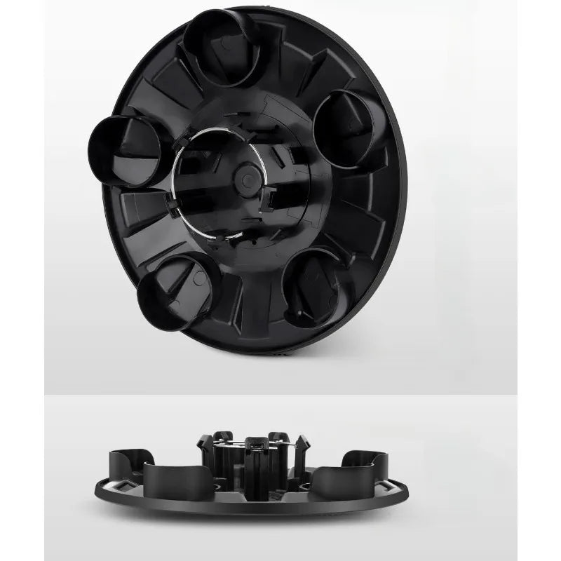4PCS Wheel Hub Caps Center Cover for Tesla 2024 Model 3 Highland Wheel Cap Kit Center Cap Lug Nut Covers Modification Hubcaps