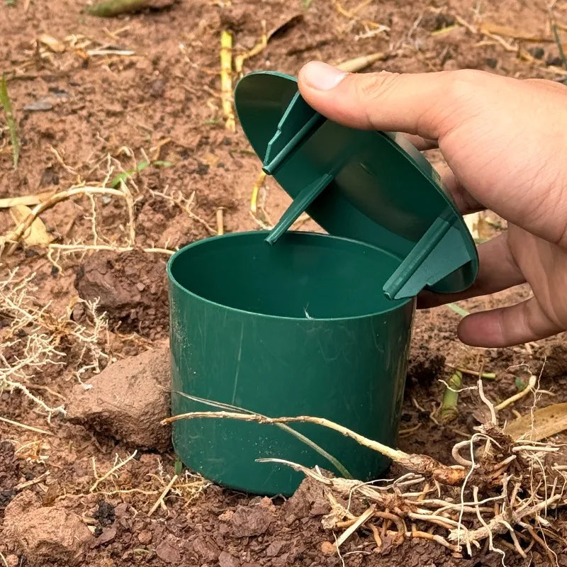 1/12pcs Snail Trap Catcher Eco-friendly Garden Slug Cage Snail Reusable Plastic Pests Reject Gintrap Tools Home Garden Supplies