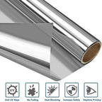 Heat Insulation Mirror Film Window Glass One Way Mirror Film Privacy Glass Sticker Reflective UV Solar Insulate 60cm X 200cm
