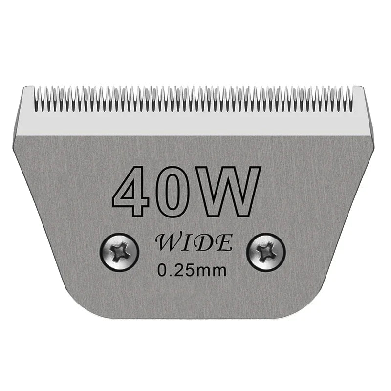 5FW Detachable animal wide Dog pet Horse Replacement blade For most Andis, Oster A5, Wahl km10 clippers