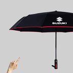 Car Automatic Folding Windproof Sunshade Umbrella For Suzuki S-Cross Swift SX4 Vitara Jimny Grand-Vitara Alto Ciaz Accessories